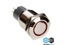 Push-Button DimasTech®, 16mm ID, Momentary Action, Led Color Red